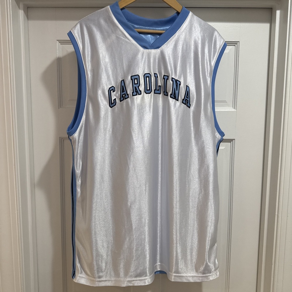 NORTH CAROLINA TARHEELS Russell Athletic Reversible Basketball Jersey (Large)